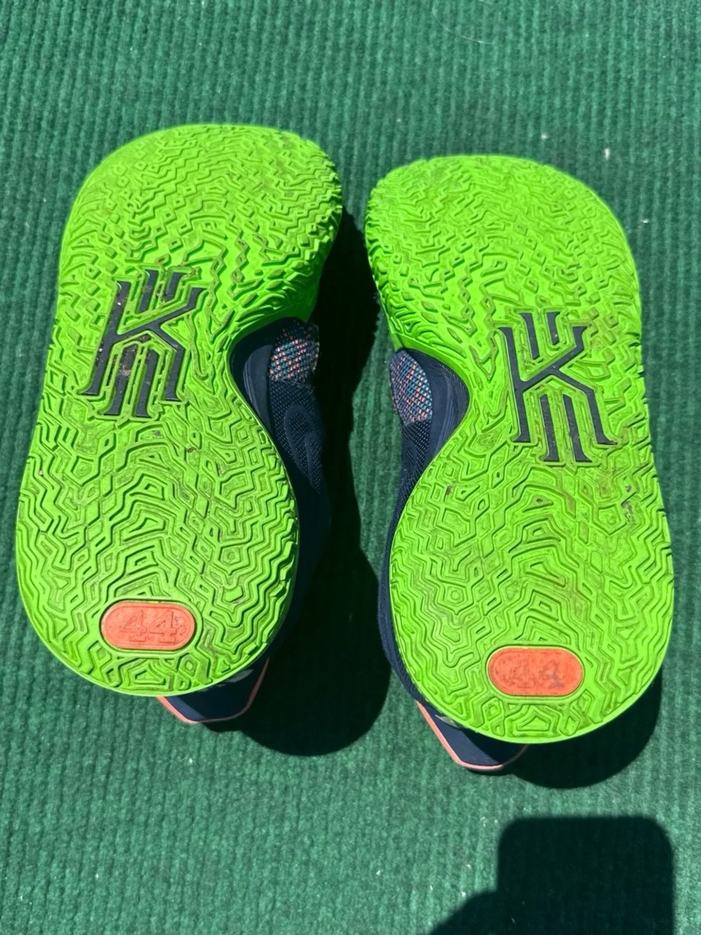 Nike Kyrie 7 'Midnight Navy' Men’s Size 10  MISSING RIGHT INSOLE